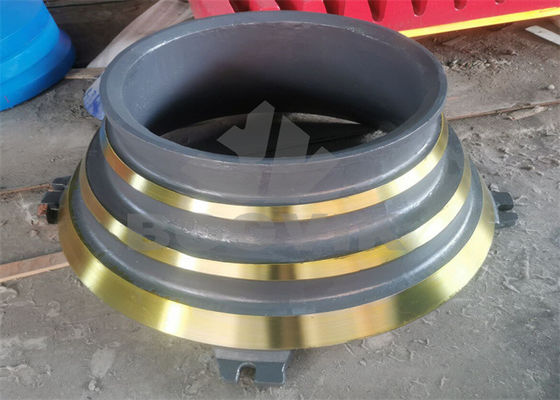 Manganèse élevé Mn14Cr2 Mn18Cr2 M22Cr2 Coulée concave et manteau pour le concasseur à cône