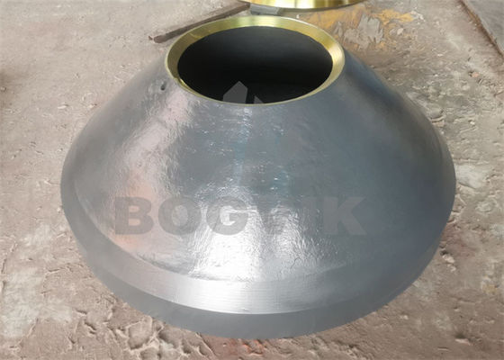 Manganèse élevé Mn14Cr2 Mn18Cr2 M22Cr2 Coulée concave et manteau pour le concasseur à cône
