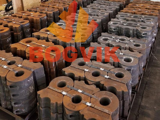 Excellente résistance à l'abrasion des pièces de concasseur de métaux Marteau pour le recyclage