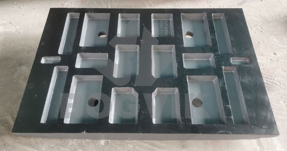 C12 Plaque à mâchoires fixes et oscillantes à super dent J4250000 J4260000 pour l'exploitation minière