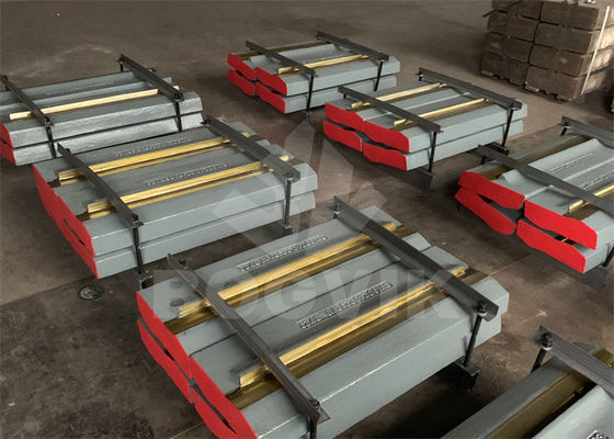 Pièces détachées de broyeur minier, broyeur à choc à haute teneur en chrome, barres de soufflage