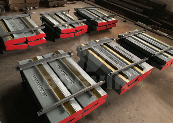 Pièces détachées de broyeur minier, broyeur à choc à haute teneur en chrome, barres de soufflage