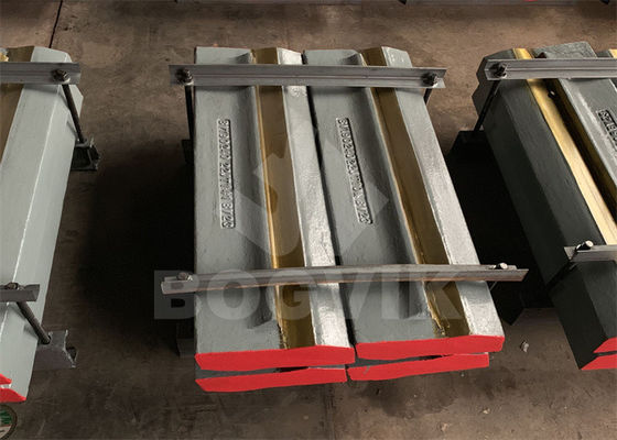 Pièces détachées de broyeur minier, broyeur à choc à haute teneur en chrome, barres de soufflage