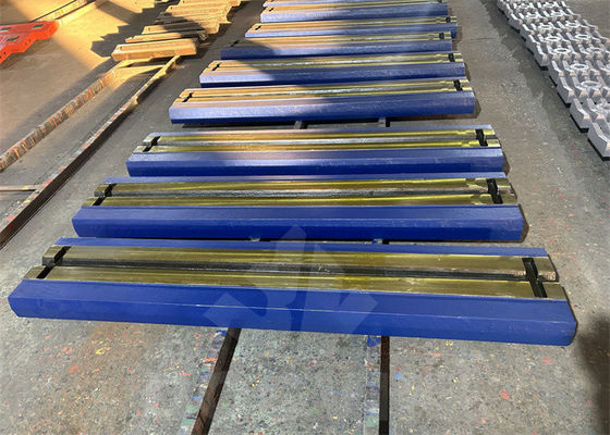 Haz1077 Barre de soufflage d'acier martensitique avec insert céramique pour déchets de construction avec barres d'acier