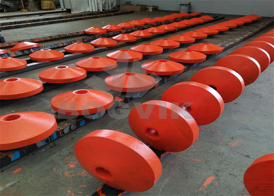 Équipement de fabrication de sable Accessoires VSI concasseur Pièces détachées Rotor Plaque d'usure Distributeur Plaque Directs