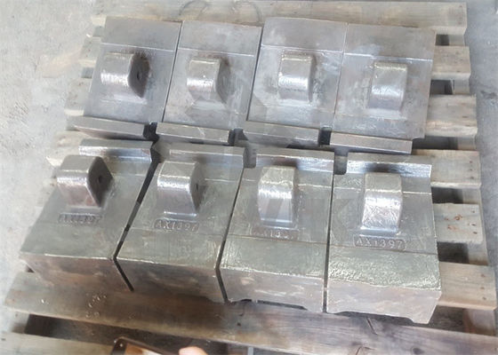 VSI pièces détachées de machines de sable, pièces résistantes à l'usure, marteau haute chrome