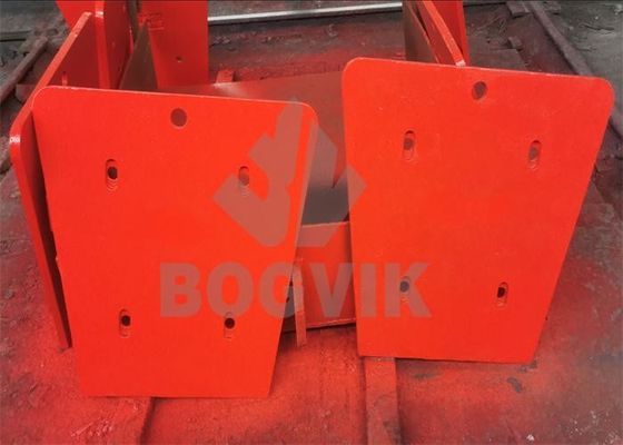 Parties usées pour broyeur de mâchoires C105 Plaque de joue supérieure 570392 avec Mn18Cr2