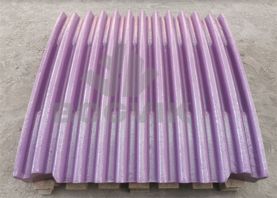 BR380 Pièces d'usure pour broyeur de mâchoires Plaque fixe de mâchoire 8240-70-5052 avec Mn18Cr2