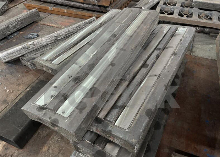 Acier martensitique avec barre de soufflage en céramique pour le recyclage des débris de construction contenant du fer
