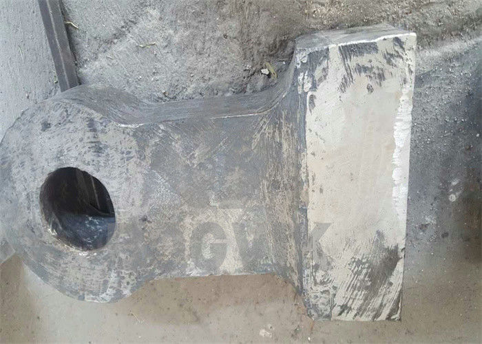 Les marteaux BOGVIK DHT avec une extrémité de travail de 600 BHN pour une excellente résistance à l'abrasion pour le recyclage