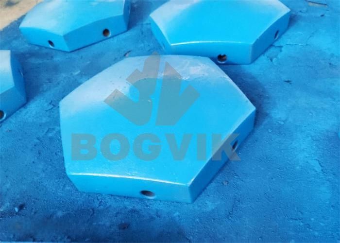 Parties de concasseur VSI Machine de sablage par rupture d'impact en acier Accessoires avec traitement de surface d'usinage CNC